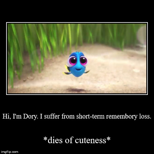 Finding Baby Dory | image tagged in funny,demotivationals | made w/ Imgflip demotivational maker