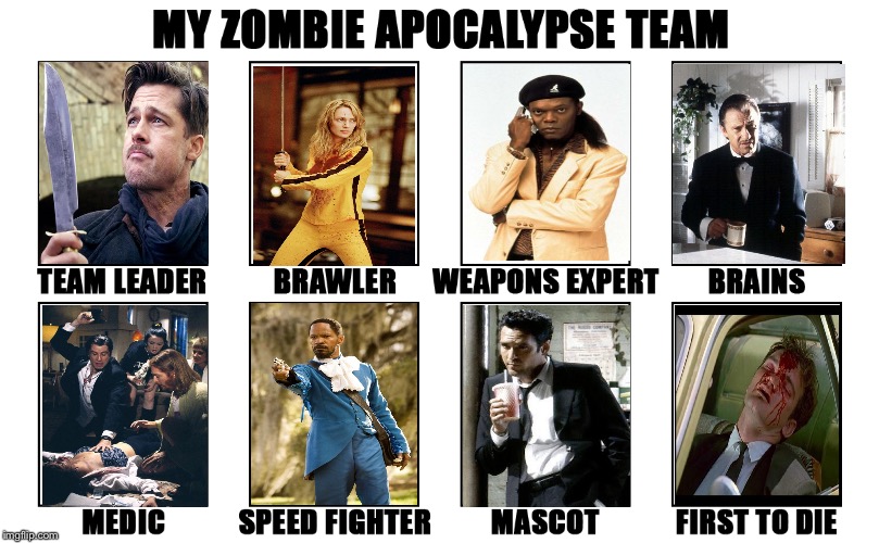 Tarantino Style | image tagged in quentin tarantino,pulp fiction,kill bill,reservoir dogs,django unchained,my zombie apocalypse team v2 memes | made w/ Imgflip meme maker
