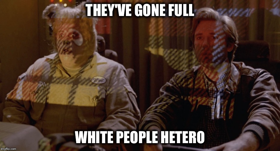 Spaceballs Plaid | THEY'VE GONE FULL; WHITE PEOPLE HETERO | image tagged in spaceballs plaid | made w/ Imgflip meme maker