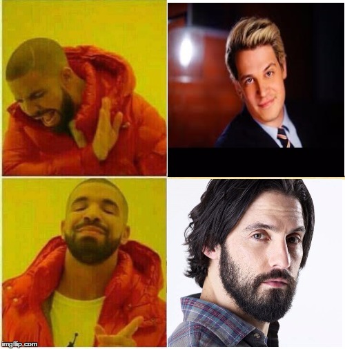 Milo when that hotline bling / it could only meme one thing | image tagged in drake hotline approves,milo,milo yiannopoulos,milo ventimiglia | made w/ Imgflip meme maker