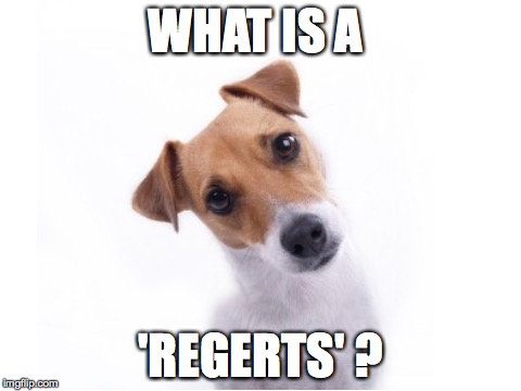 WHAT IS A 'REGERTS' ? | made w/ Imgflip meme maker