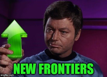 NEW FRONTIERS | made w/ Imgflip meme maker