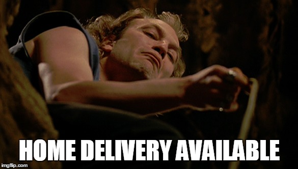 HOME DELIVERY AVAILABLE | made w/ Imgflip meme maker