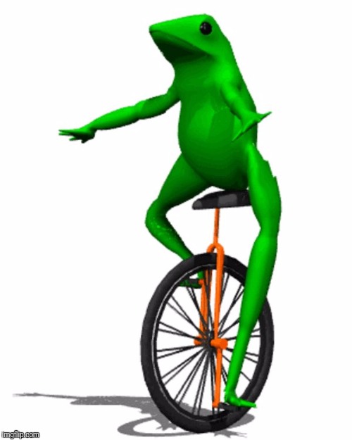 Know a Stupid Template #1 | . | image tagged in dat boi | made w/ Imgflip meme maker
