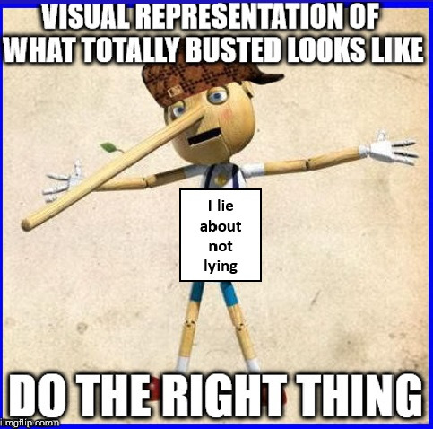 Not Lying | image tagged in busted totally looks like this,maury lie detector,totally busted,doing the right things,why you always lying | made w/ Imgflip meme maker