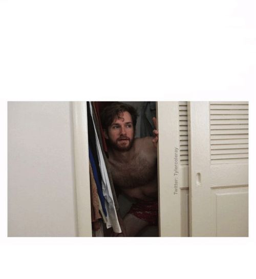 hiding from a serial killer Blank Meme Template