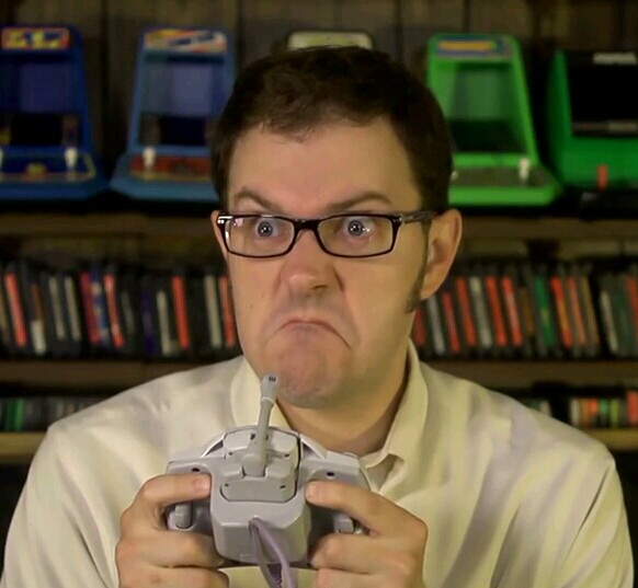 Angry Video Game Nerd Blank Meme Template