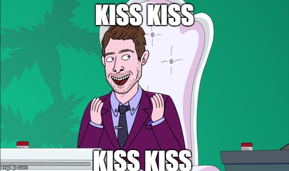 Daniel Radkiss | KISS KISS; KISS KISS | image tagged in kiss | made w/ Imgflip meme maker