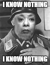 Loretta knows nothing | I KNOW NOTHING; I KNOW NOTHING | image tagged in loretta knows nothing | made w/ Imgflip meme maker