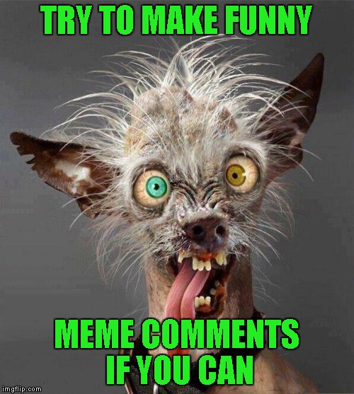 TRY TO MAKE FUNNY MEME COMMENTS IF YOU CAN | made w/ Imgflip meme maker