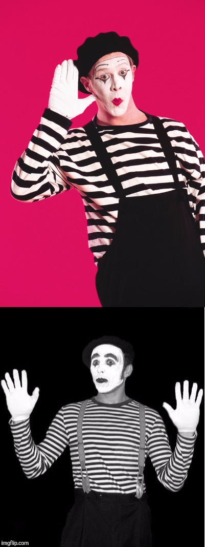 Bad Pun Mime | image tagged in memes,you don't say | made w/ Imgflip meme maker