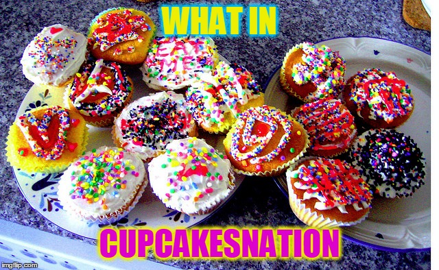 WHAT IN CUPCAKESNATION | made w/ Imgflip meme maker