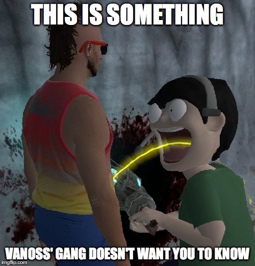 Nogla's Golden Shower | THIS IS SOMETHING; VANOSS' GANG DOESN'T WANT YOU TO KNOW | image tagged in golden showers,daithi de nogla,moo snukel,youtuber,memes | made w/ Imgflip meme maker