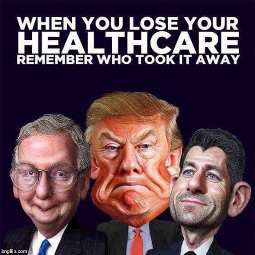 Crooked Politicians  | image tagged in mitch mcconnell,donald trump,paul ryan,crooked,liars,health care | made w/ Imgflip meme maker