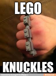LEGO KNUCKLES | made w/ Imgflip meme maker