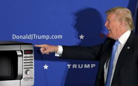 Trump spy microwave Blank Meme Template
