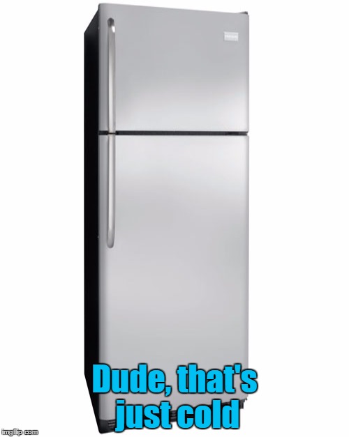 Dude, that's just cold | made w/ Imgflip meme maker