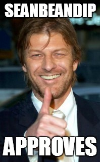 SEANBEANDIP APPROVES | made w/ Imgflip meme maker