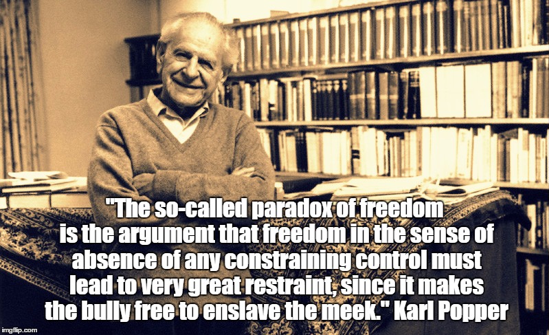 Image result for pax on both houses, karl popper