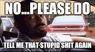 Stupid ass | NO...PLEASE DO; TELL ME THAT STUPID SHIT AGAIN | image tagged in aint nobody got time for that | made w/ Imgflip meme maker