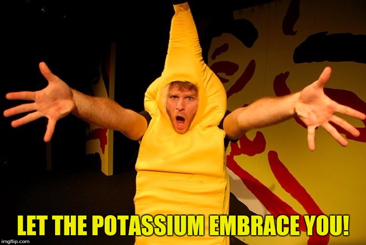 LET THE POTASSIUM EMBRACE YOU! | made w/ Imgflip meme maker