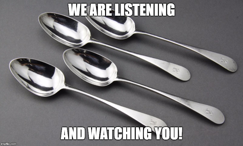 WE ARE LISTENING; AND WATCHING YOU! | image tagged in we are watching | made w/ Imgflip meme maker