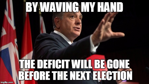Magic | BY WAVING MY HAND; THE DEFICIT WILL BE GONE BEFORE THE NEXT ELECTION | image tagged in memes,taxes,let's raise their taxes,election | made w/ Imgflip meme maker
