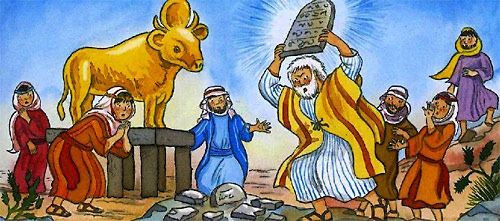 Moses Golden Calf Ten Commandments Latest Memes - Imgflip