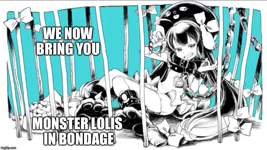 Beast Dance by Kurage-P | WE NOW BRING YOU; MONSTER LOLIS IN BONDAGE | image tagged in vocaloid,otomachi una,kurage-p,loli,beast,collar | made w/ Imgflip meme maker