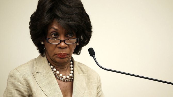 High Quality Maxine Waters Crazy Blank Meme Template