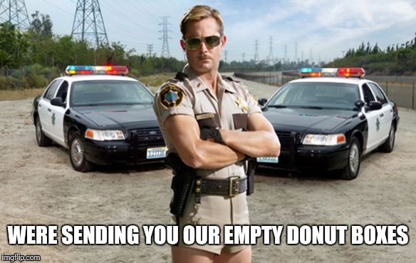 WERE SENDING YOU OUR EMPTY DONUT BOXES | made w/ Imgflip meme maker