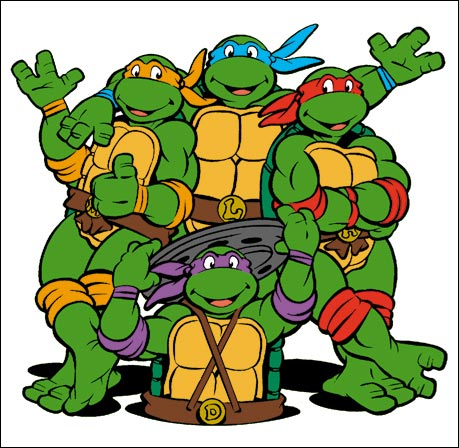 These Are The Ninja Turtles Blank Meme Template