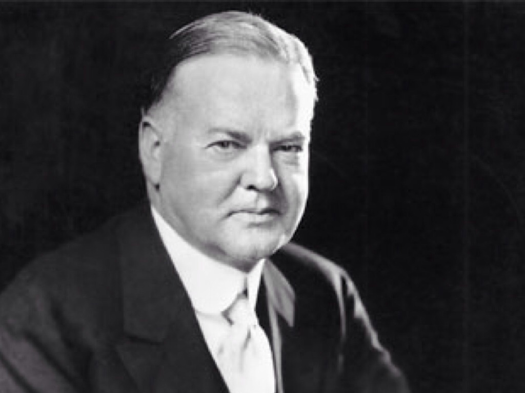 High Quality Herbert Hoover meme  Blank Meme Template