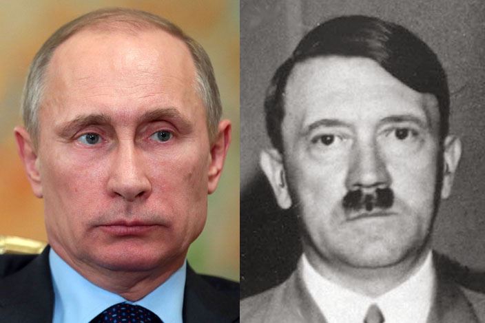 High Quality Putin Hitler Blank Meme Template