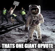 THATS ONE GIANT UPVOTE | made w/ Imgflip meme maker