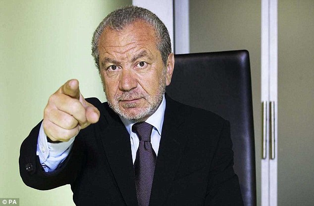 Lord Alan Sugar Blank Meme Template