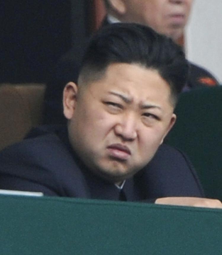 High Quality Confused Kim Jong Un Blank Meme Template