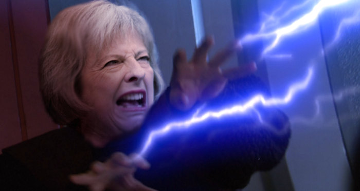 Theresa May Emperor Blank Meme Template