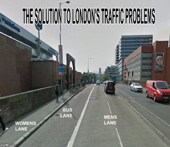 Traffic jam-less | image tagged in london | made w/ Imgflip meme maker