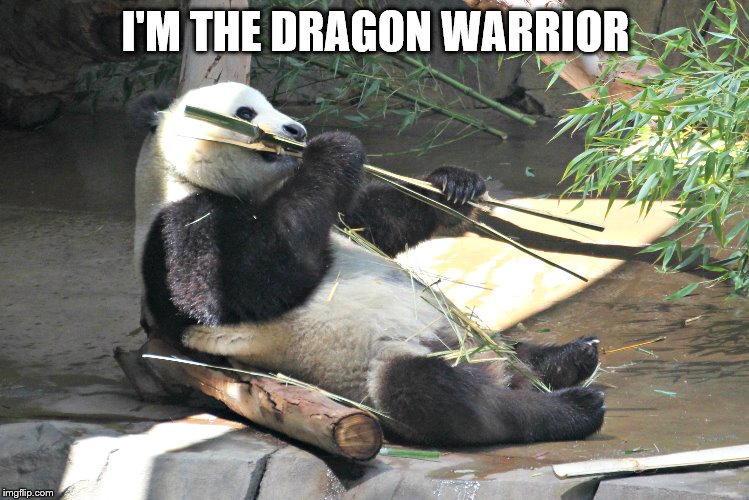I'M THE DRAGON WARRIOR | made w/ Imgflip meme maker