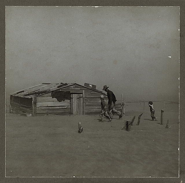 Dust bowl  Blank Meme Template