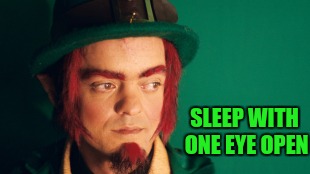 SLEEP WITH ONE EYE OPEN | made w/ Imgflip meme maker