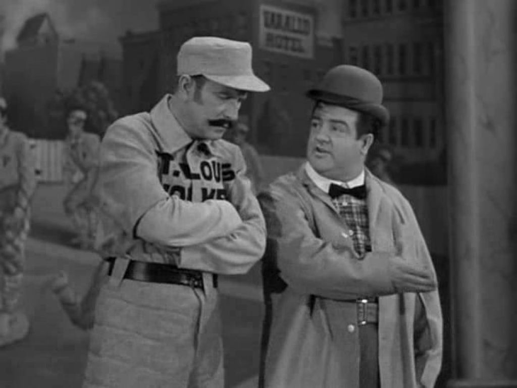 High Quality Abbott and Costello Blank Meme Template