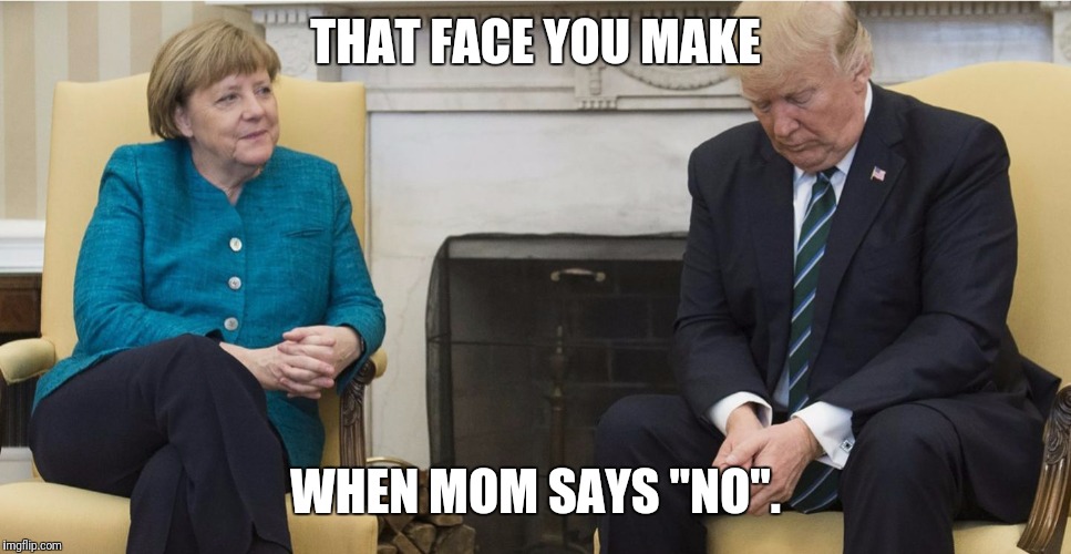 THAT FACE YOU MAKE; WHEN MOM SAYS "NO". | image tagged in donald trump | made w/ Imgflip meme maker