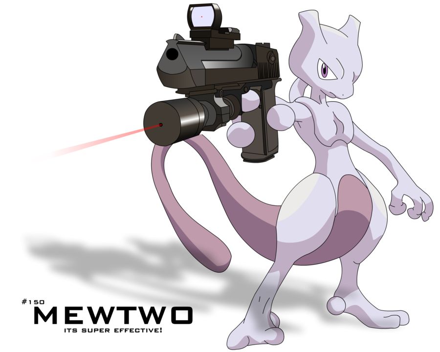 Mewtwo Quickscope Meme Generator. 