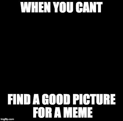 WHEN YOU CANT; FIND A GOOD PICTURE FOR A MEME | image tagged in murica | made w/ Imgflip meme maker