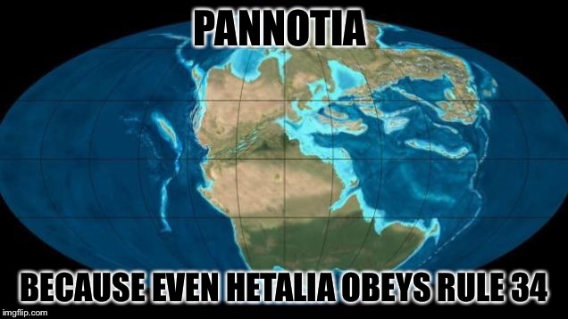 PANNOTIA; BECAUSE EVEN HETALIA OBEYS RULE 34 | image tagged in hetalia | made w/ Imgflip meme maker