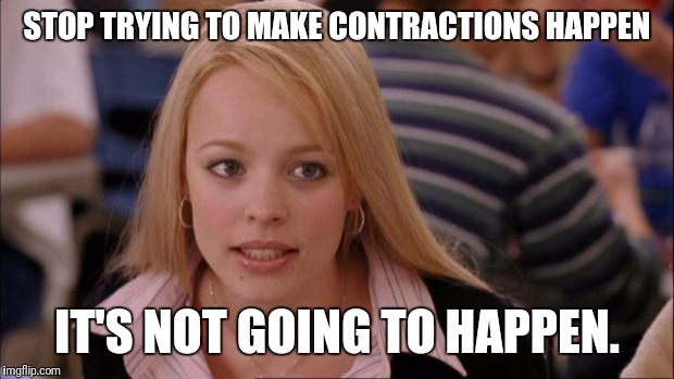 Image result for Contraction is coming meme