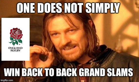 One Does Not Simply | ONE DOES NOT SIMPLY; WIN BACK TO BACK GRAND SLAMS | image tagged in memes,one does not simply | made w/ Imgflip meme maker