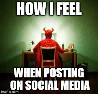 Clifton Shepherd on Social Media | HOW I FEEL; WHEN POSTING ON SOCIAL MEDIA | image tagged in clifton shepherd on social media | made w/ Imgflip meme maker
